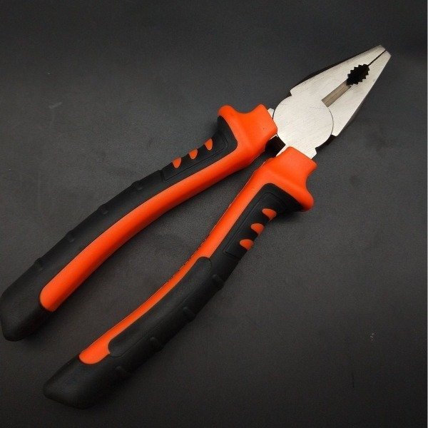 Producto - PINZA PUNTA CORTA M/ROJO NEGRA n.6