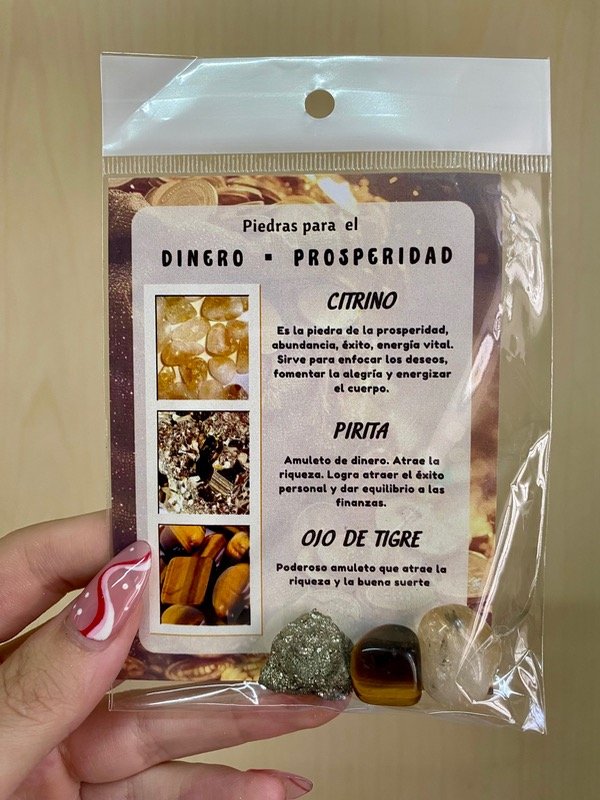 Producto - Piedras energéticas para atraer Dinero/Prosperidad