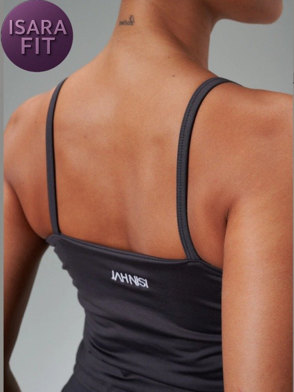 Producto - Musculosa Cropped Grey - 4