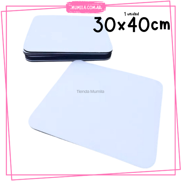 Producto - Base Torta Rectangular 30x40cm Base Fibroplus 3mm