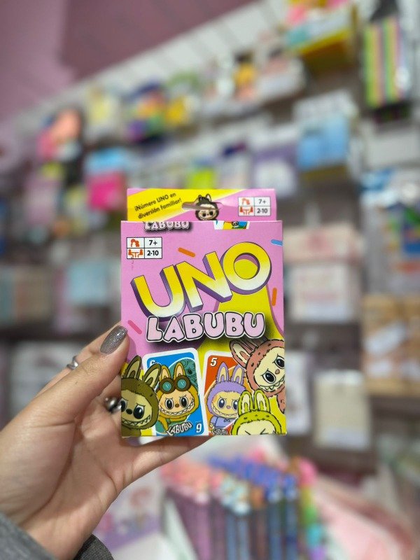 Producto - Cartas el uno de labubu