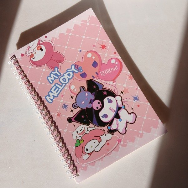 Producto - Libreta kuromi y my melody