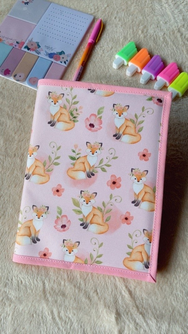 Producto - Funda de cordura para Cuaderno común (varios estampados)