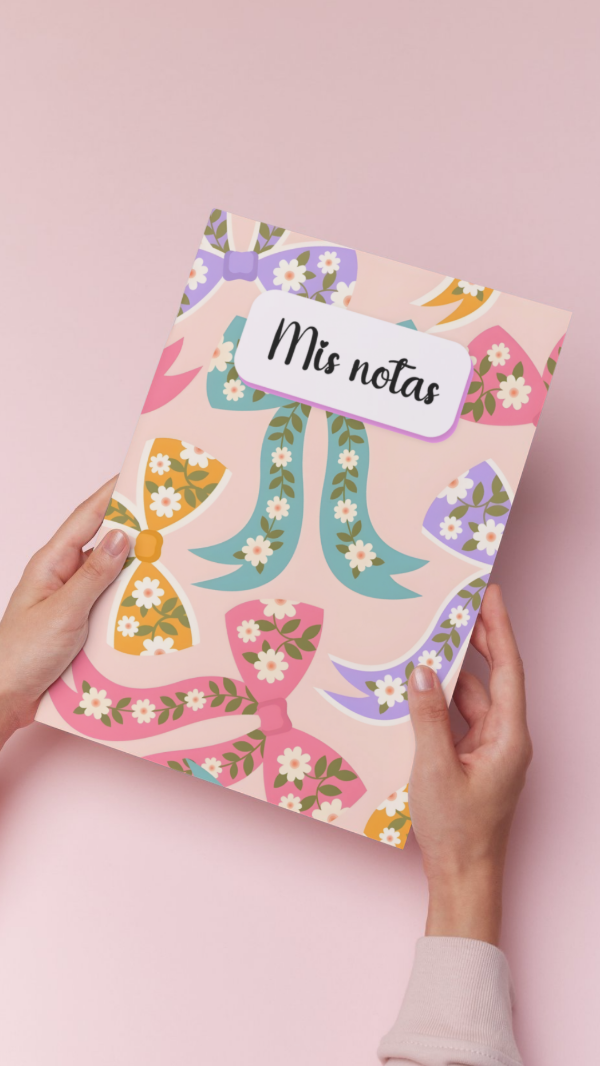 Producto - Cuadernos lazos flowers - 3