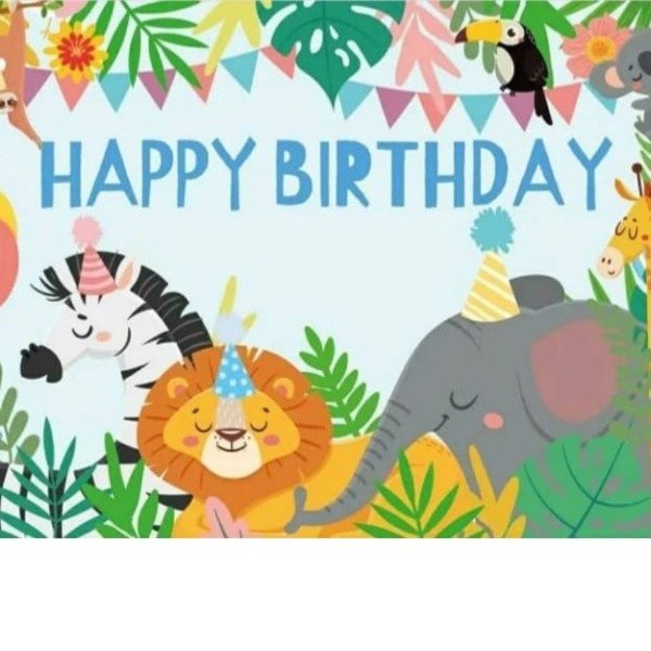 Producto - Individuales de papel rectangular 40x29cm - Animalitos Pack 20 unidades