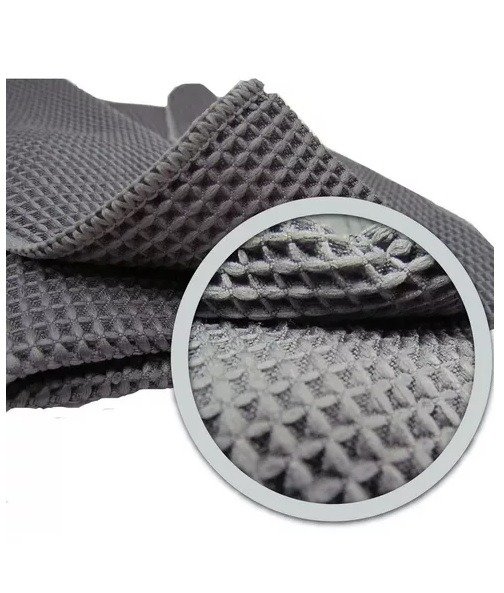 Producto - MICROFIBRA WAFFLE SECADO RÁPIDO IDEAL VIDRIOS 40x60 CM AJ44