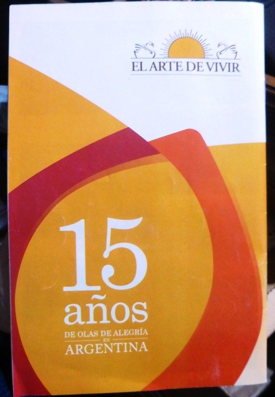 Producto - 15 AÑOS DE OLAS DE ALEGRIA EN ARGENTINA - SRI SRI RAVI SHANKAR - 2011 - 2