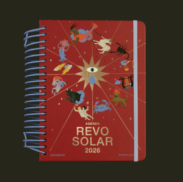 Producto - AGENDA 2026 ASTROLÓGICA REVO SOLAR - SIGNOS (2 DÍAS POR PÁGINA)