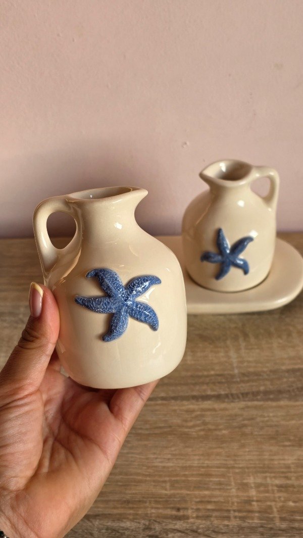 Producto - Aceiteras con base Estrella en relieve