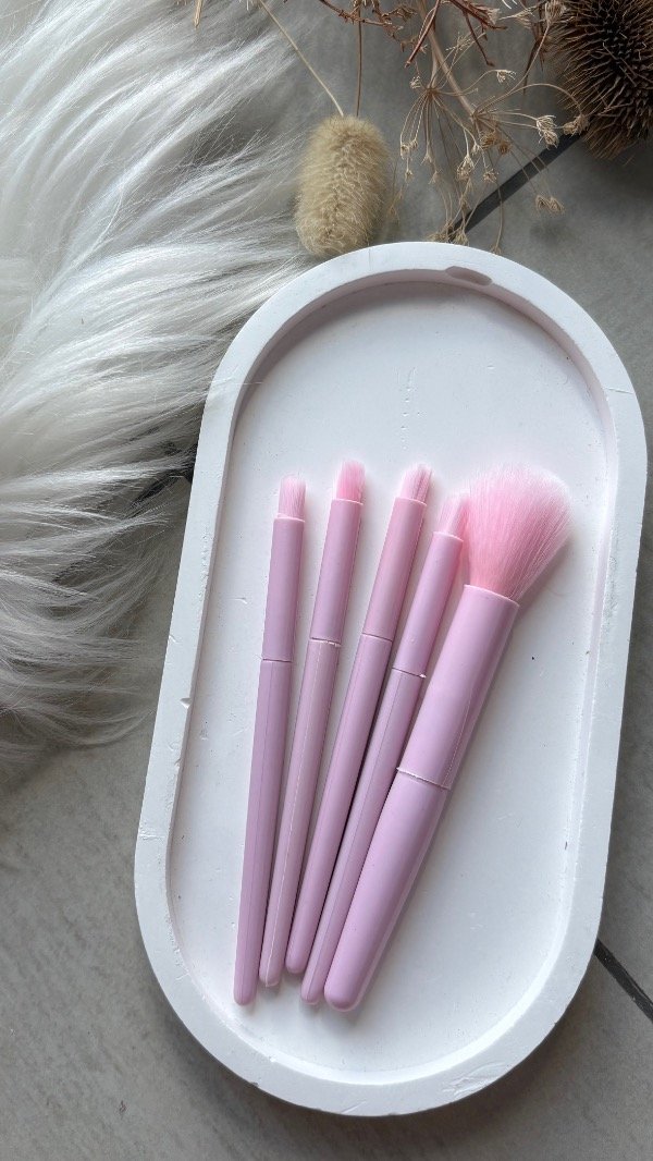 Producto - Set de brochas rosas
