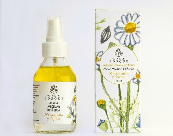 Producto - Agua Micelar Bifásica  ideal Piel Sensible Al Bosque 125 ml