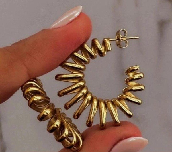 Producto - Semi Argollas Dorado