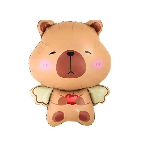 Producto - Globo capibara con alas 35cm