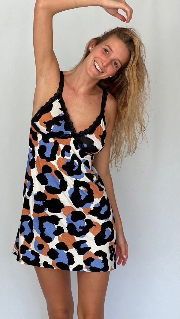 Producto - Camison print con azul