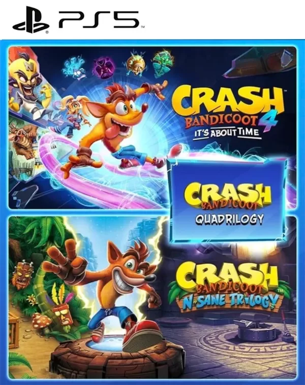 Producto - Crash Bandicoot: Quadrilogy Bundle PS5