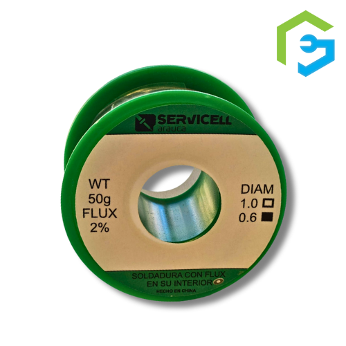 Producto - Estaño en Hilo Servicell Arauca