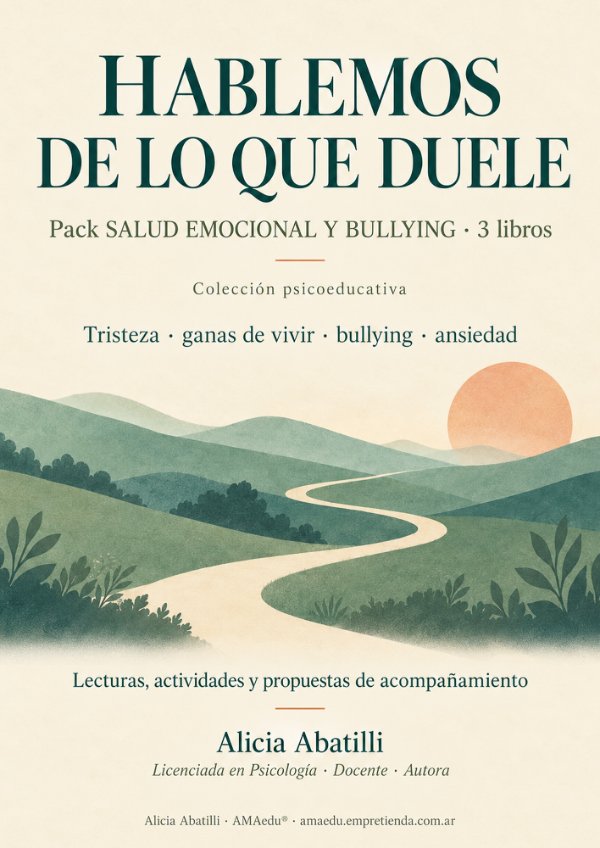 Producto - Pack GANAS DE VIVIR - SALUD EMOCIONAL Y BULLYING - 3 libros - 0