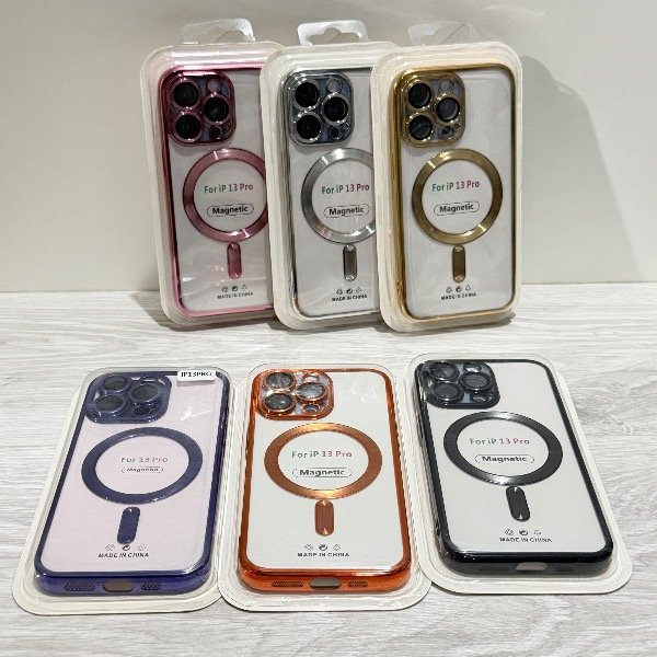Producto - FUNDA MAGSAFE METALIZADA IPH 13 PRO