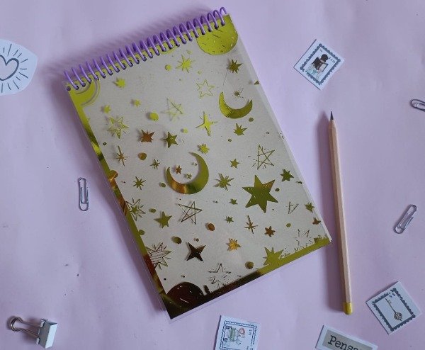 Producto - Libreta lunas y estrellas
