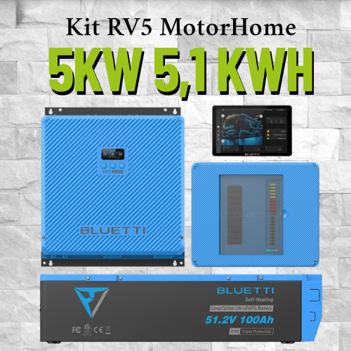 Producto - Kit Premium MotorHome RV5 - 5 in 1 Power Hub . Bluetti