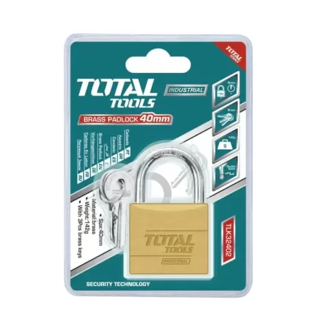 Producto - CANDADO DE 40mm TOTAL Tlk32402 CON 3 LLAVES