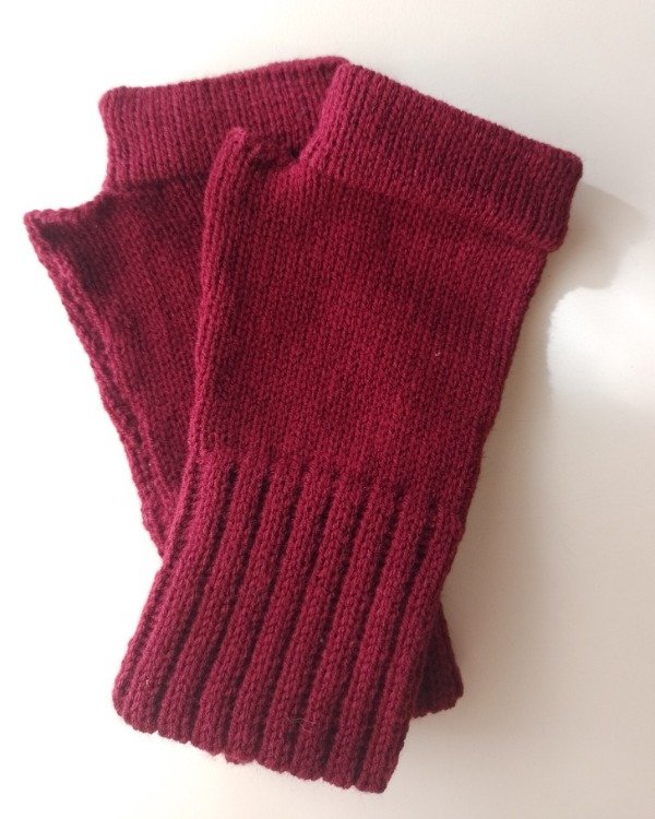 Producto - Mitones Bordó