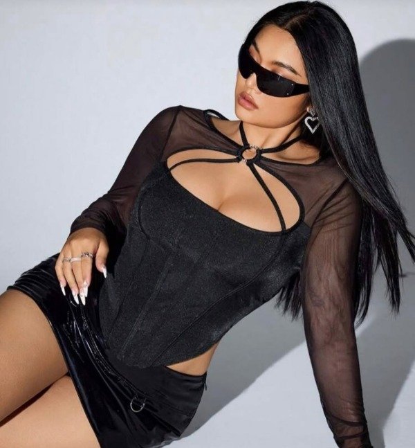 Producto - Remera corset ultra dark XL XXL