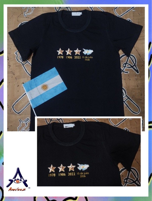 Producto - Remeras algodón unisex Malvinas  Arg - 1
