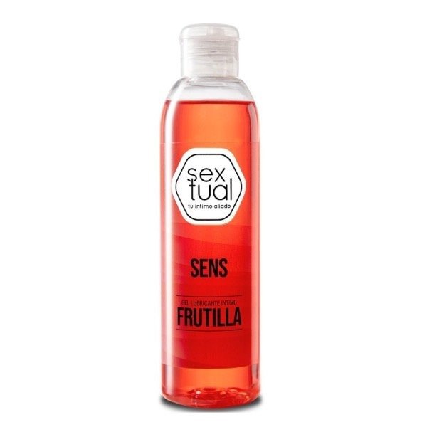 Producto - Gel Lubricante Íntimo de Frutilla 200ml / Comestible y Aromatizado