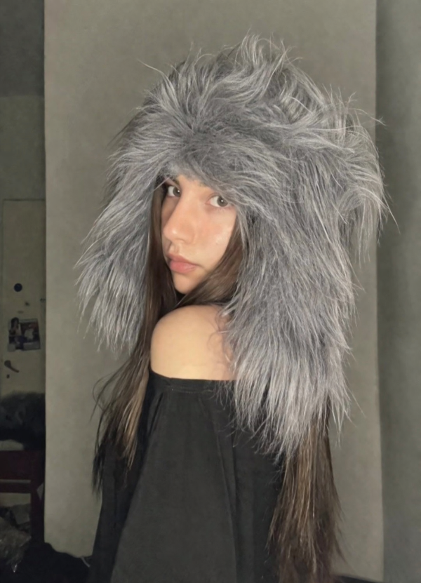 Producto - USHANKA GRIS FURR