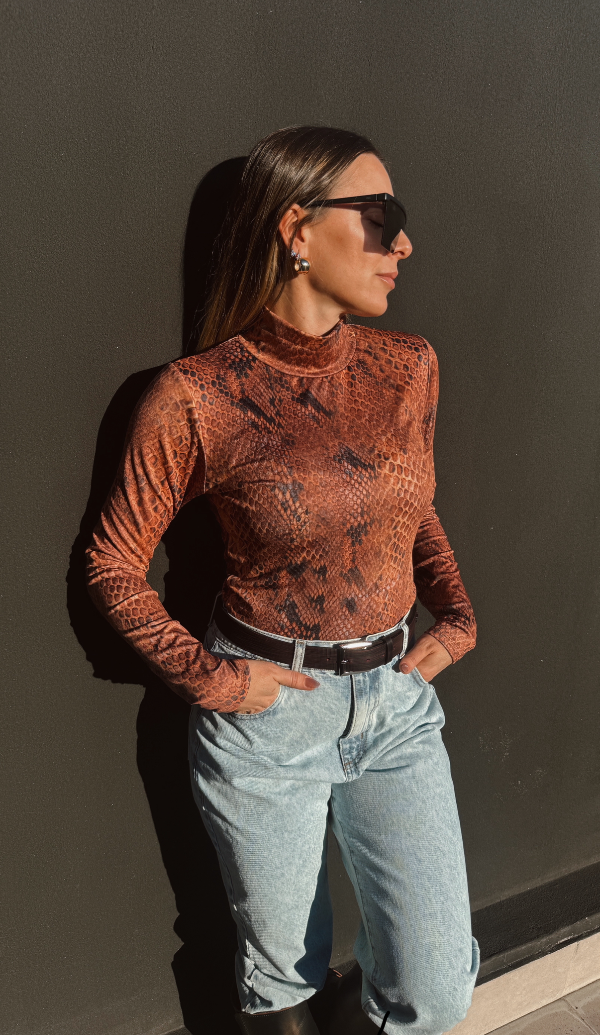 Producto - ESTAMPA Croco top/body/polera
