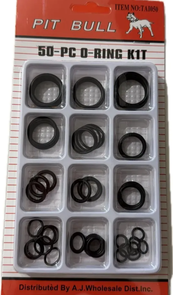 Producto - Set Kit Oring 50 Piezas Goma Surtido Repuesto Plomeria - 0