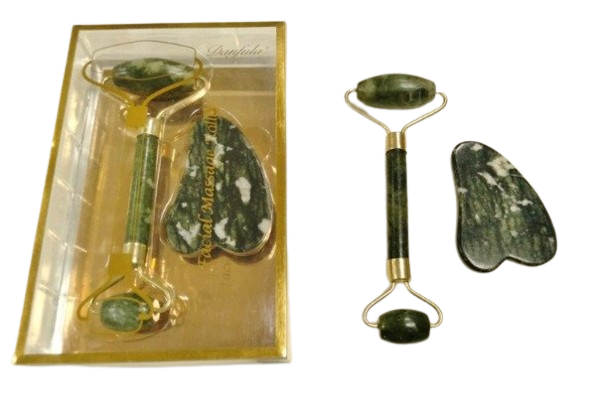Producto - RODILLO MASAJEADOR JADE STONE + GUASHA