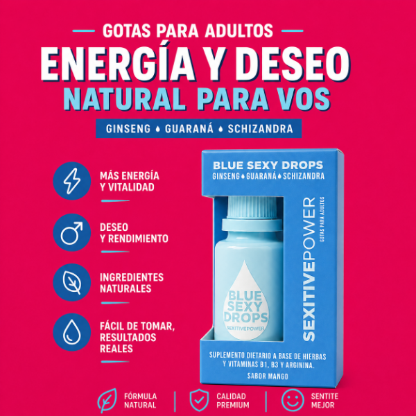Producto - BLUE SEXY DROPS - 20ml