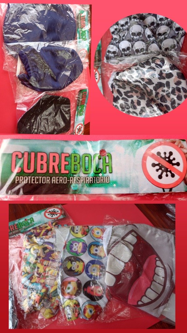 Producto - Cubrebocas sublimados