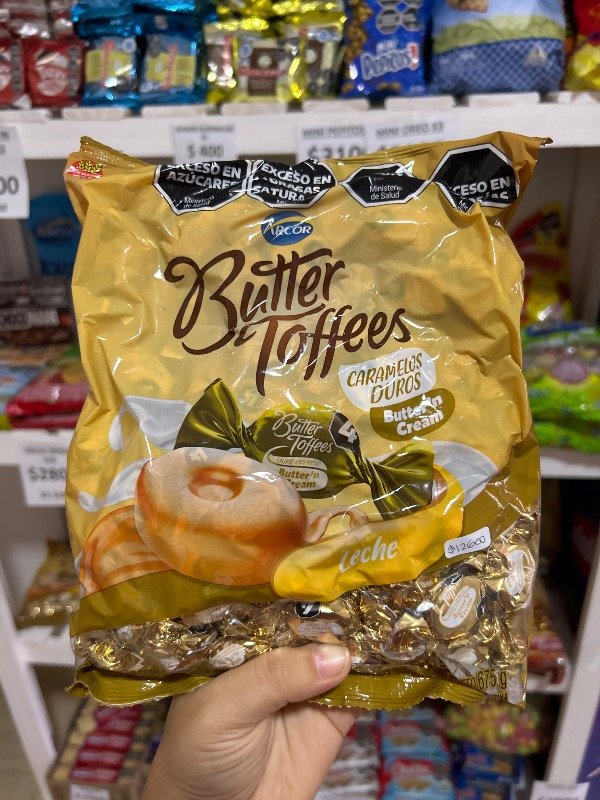 Producto - CARAMELOS BUTTER TOFFES DURO BUTTER CREAM 675Gr
