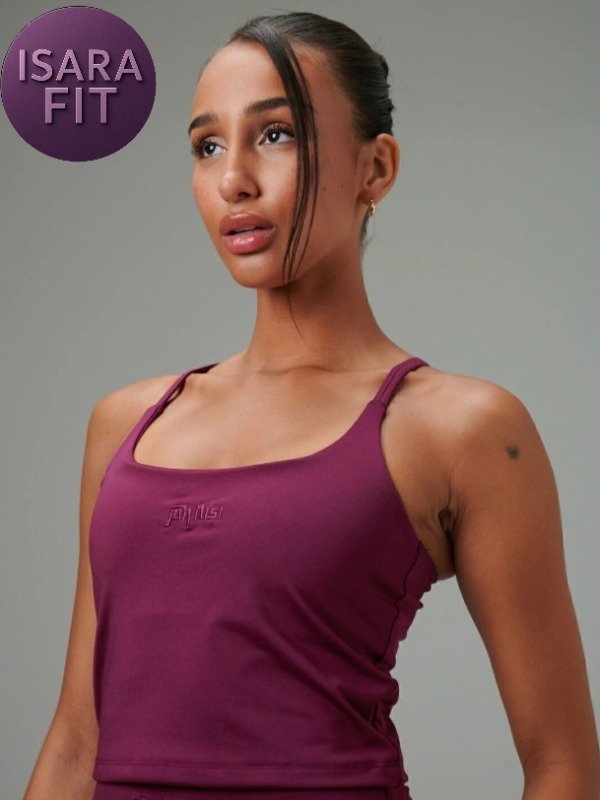 Producto - Musculosa Cropped Berry - 0