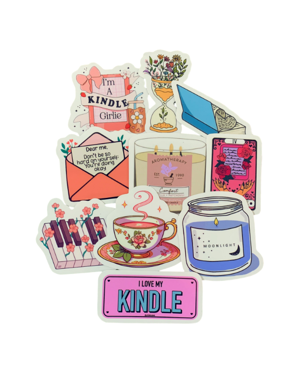 Producto - Stickers Libros x10 Mod 4