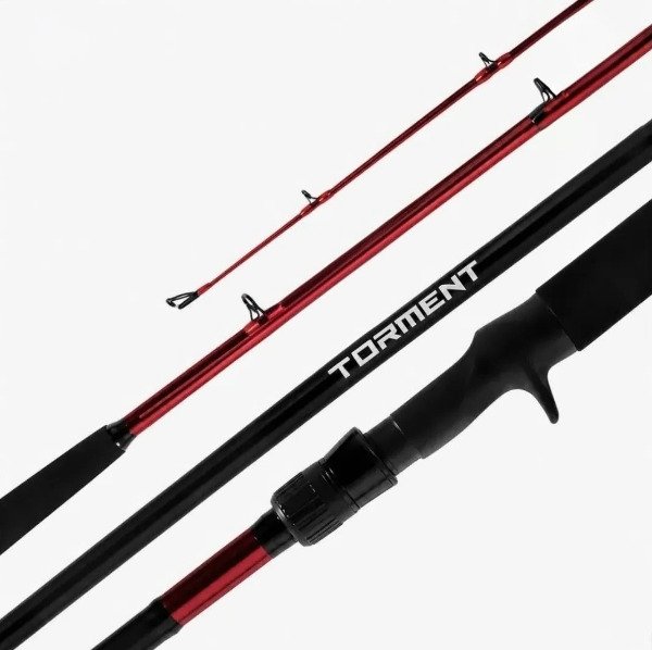 Producto - Caña Bait Zest Torment 2.13m 2 Tramos 30-60lbs Carbono 24T Pesca Trolling - 2