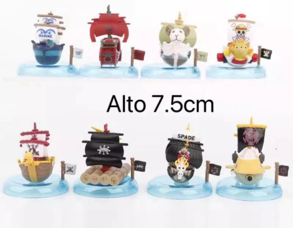 Producto - Figura Barcos One Piece  8cm
