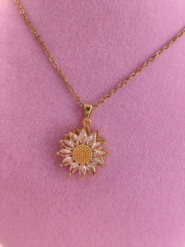Producto - Collar Shrek Girasol dorado - 2
