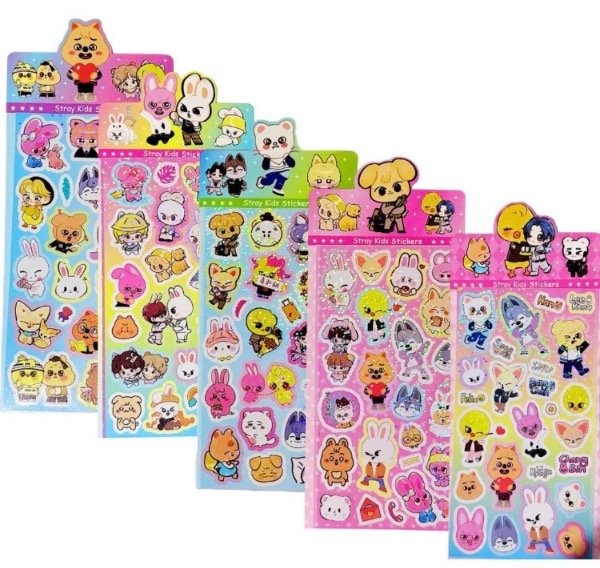 Producto - Plancha Stickers StrayKids (SKZOO)