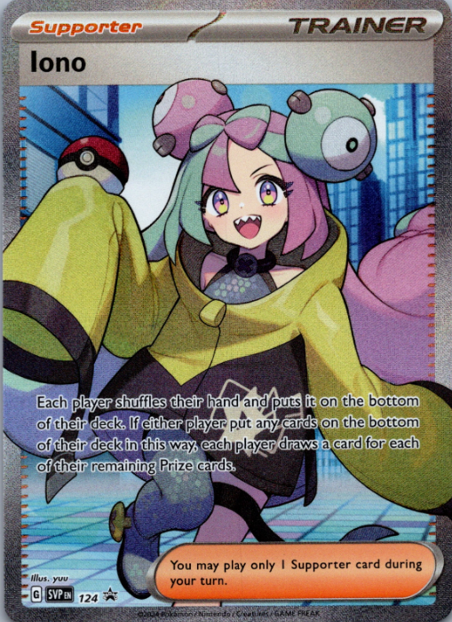 Producto - Iono SVP124 - Scarlet and Violet Black Star Promos