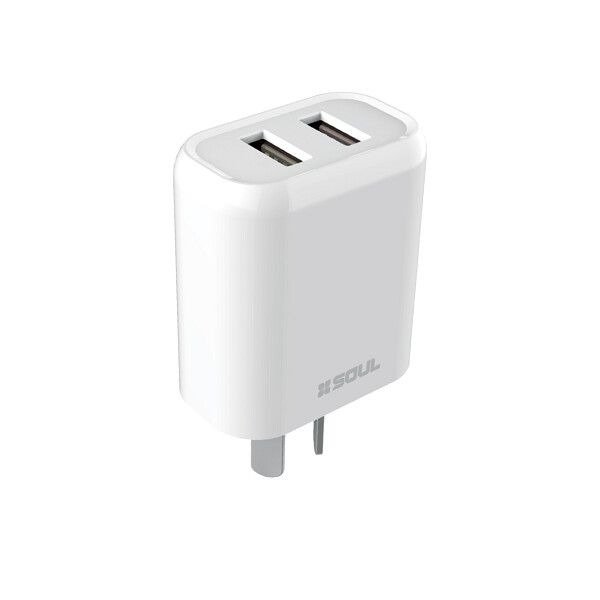 Producto - CARGADOR 220V USB DUO CHARGE (2.4A)