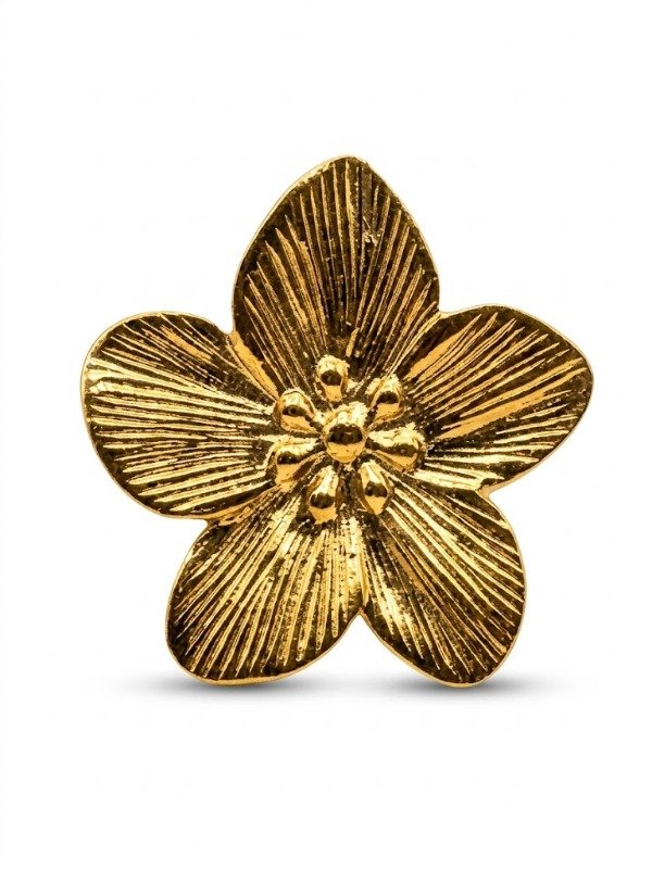 Producto - Anillo Flor Dorado