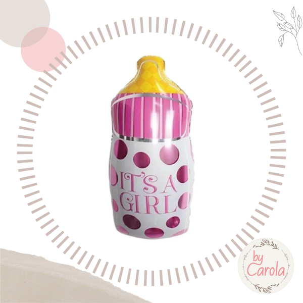 Producto - Mamadera 14" rosa