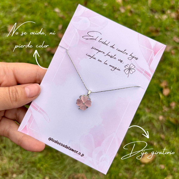 Producto - Cadena antiestrés trébol