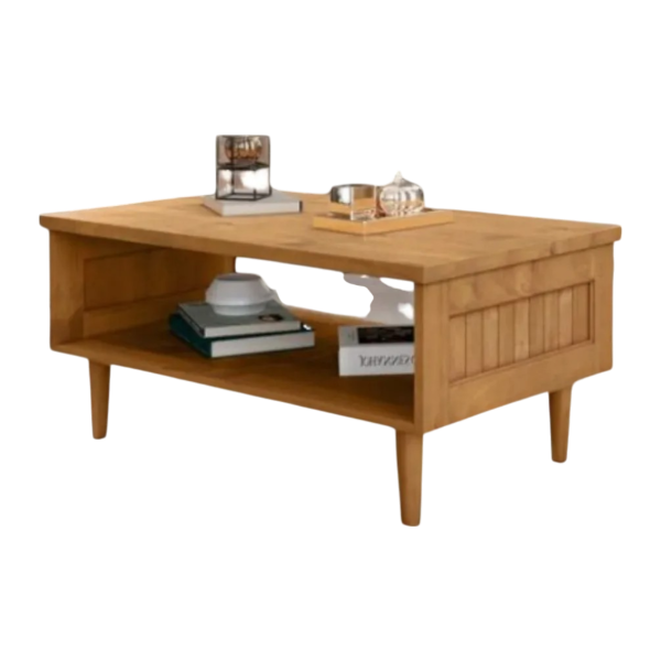 Producto - Mesa Ratona Rectangular Maciza
