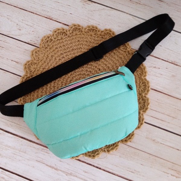 Producto - Riñonera Puffer Aqua