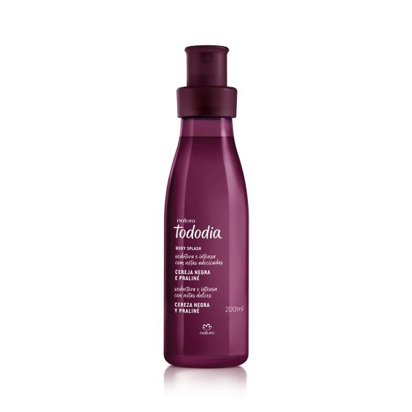 Producto - Body splash Tododia cereza negra y praliné - 200 ml -
